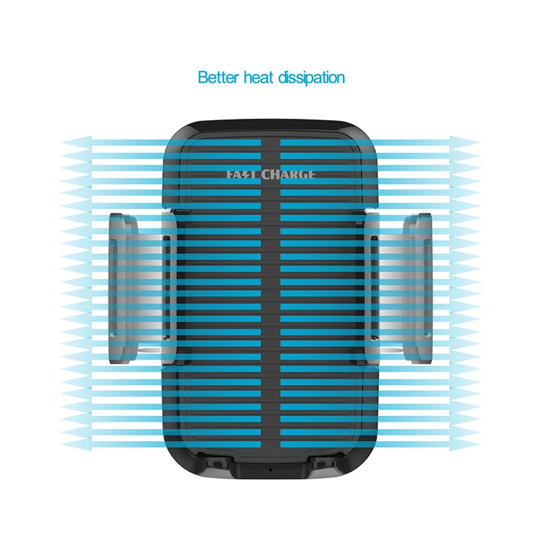 Fimilef Qi Car Wireless Fast Charger Phone Holder For iphone Samsung S8 Car CD Slot GPS Mobile Mount Charging Stand Car Holder (20)