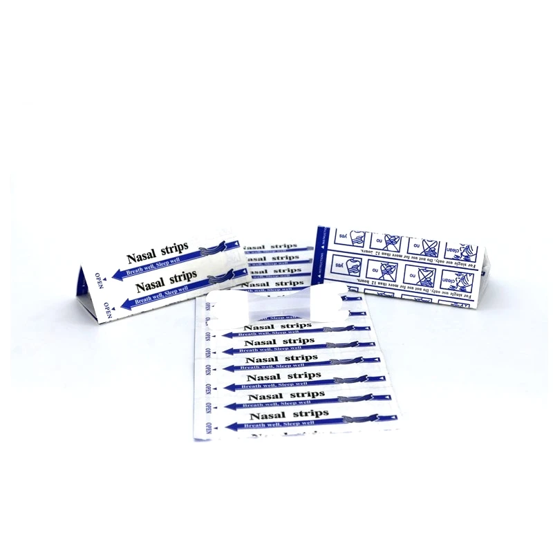

50pcs/lot Hot Selling Anti Snore Trantratent Nasal Strips 66x19mm Breathe Better Clear Nasal Strips Improve Sleep Health Care