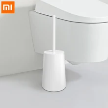 Xiaomi Mijia прочный держатель туалетной щетки для туалетной щетки и кронштейн набор ванная комната туалет очиститель для туалета инструмент Туалетная белая кисть