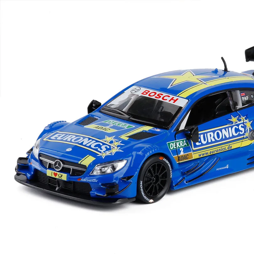 Модель игрушечного спортивного автомобиля C63 DTM модель из сплава детские игрушки