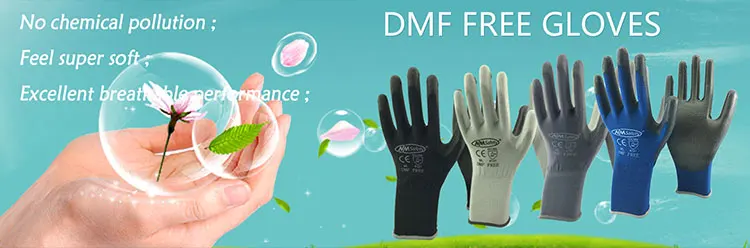 NMSafety 13 калибра нейлоновые нитриловые рабочие перчатки/Резиновая Защитная перчатка/вязаные защитные перчатки