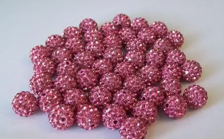 Фьюжн! Бесплатная доставка! 10 мм 100 шт./лот Micro Pave CZ дискотечный шар бисер Кристалл.