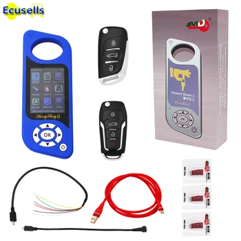 

JMD Handy Baby 2 II ii Key Programmer Hand-held Car Key Copy Key Programmer for 4D/46/48 Chips 96bit 48 function English Spanish