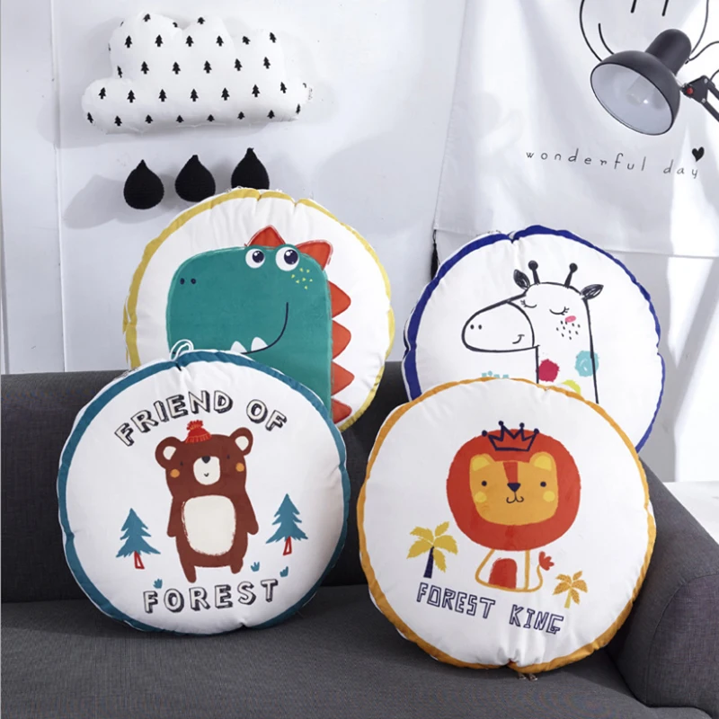 2 IN 1 Cartoon Plush Pillow Toy Baby Play Mat Kids Soft Blanket Storage Rug Cushion Stuffed Animal Toy juguetes Rug Carpet Gift  (2)