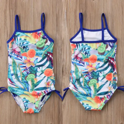 

Toddler Kids Baby Girls Floral Swimwear Swimsuit Bikini Set Bathing Suit Costume
