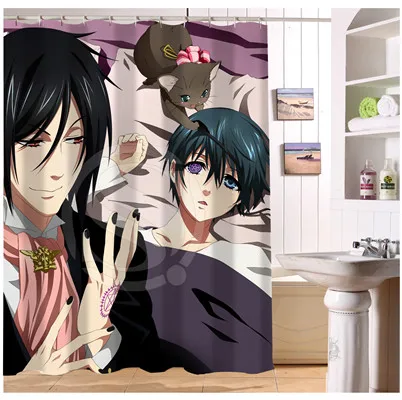 U412 63 Custom Home Decor Famous Anese Anime Black Butler Fabric U412 63 Custom Home Decor Famous Anese Anime Black Butler Fabric Modern Shower Curtain European