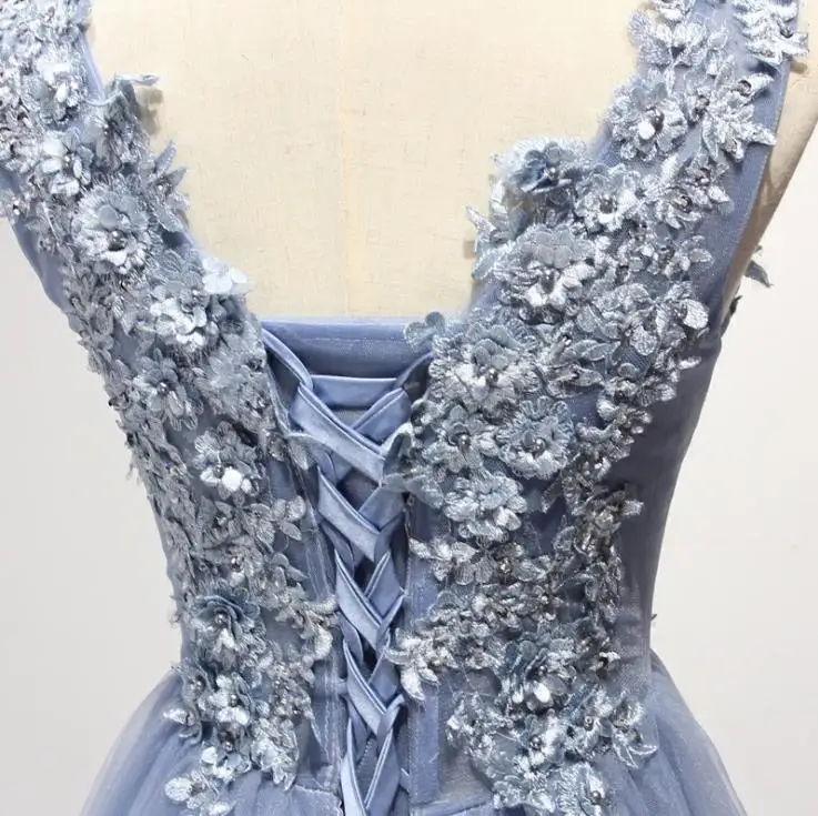 VENSANAC 2017 New A Line Lace Appliques O Neck Long Evening Dresses Sleeveless Elegant Beadings Tank Party Prom Gowns VENSANAC 2017 New A Line Lace Appliques O Neck Long Evening Dresses Sleeveless Elegant Beadings Tank Party Prom Gowns