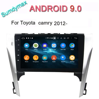 

10.1" octa core Android 9.0 car dvd Multimedia player for toyota camry 2012- with gps navigation bluetooth 4.2 RDS wifi