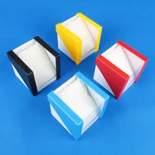 Tonvic смешанные Цвет 24 шт. Пластик часы Дисплей коробка с Clear View крышкой для моды смотреть упаковка ячеек с фабрики