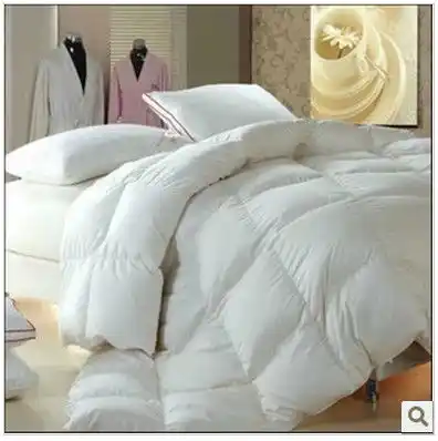 Square Grid 380gsmduck Down Quilt Doona Comforter Blanket Queen Or