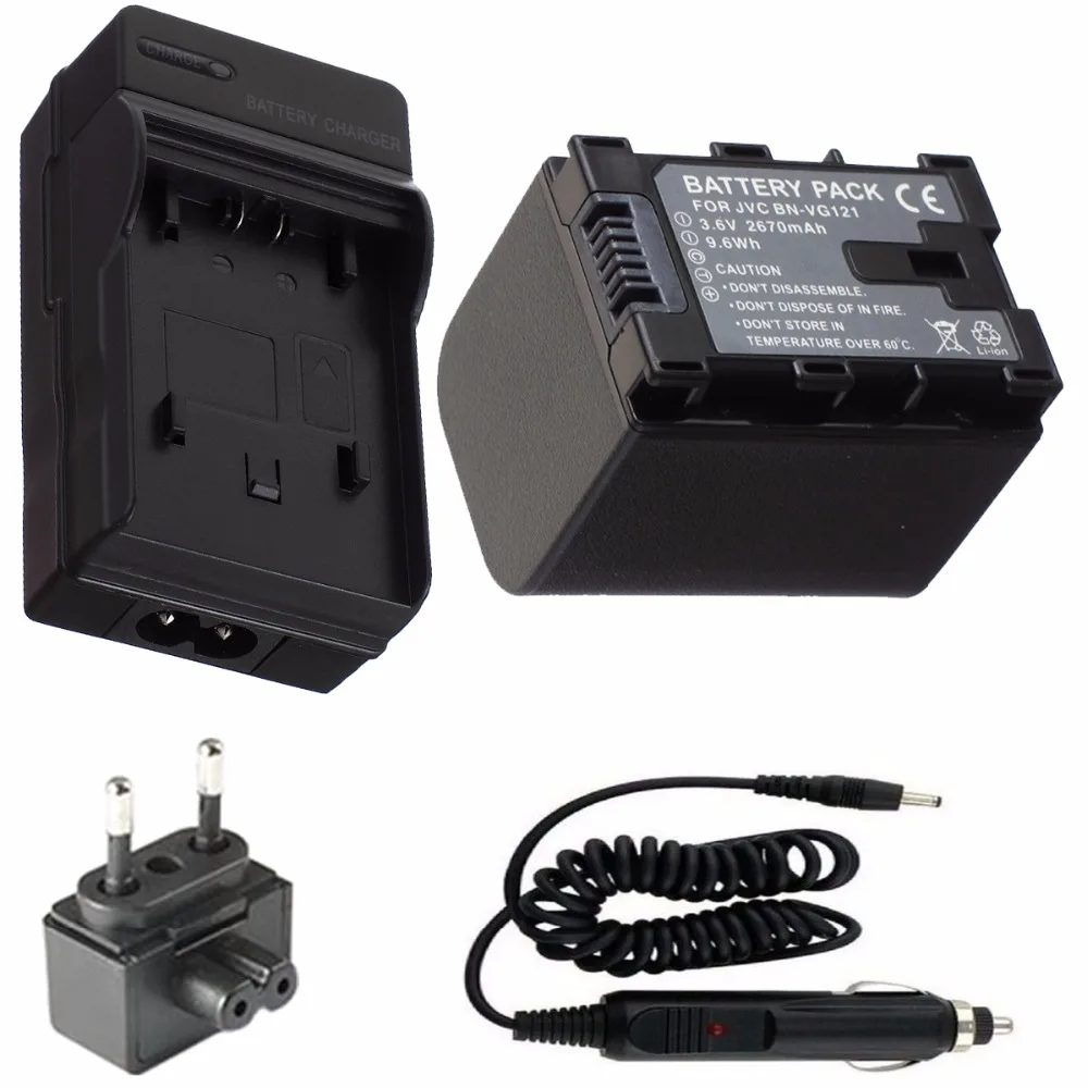 Ladegerät für Akku JVC GZ HD520 Ladegerät für Akku JVC GZ HD520