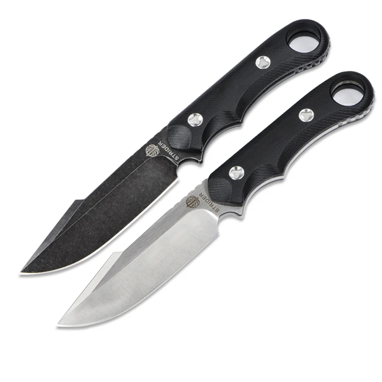 

TRSKT Fixed Blade Hunting knife D2 Steel Stain Blade With Kydex Sheath Survival Rescue Camping Knives Outdoor Tool Edc Tools