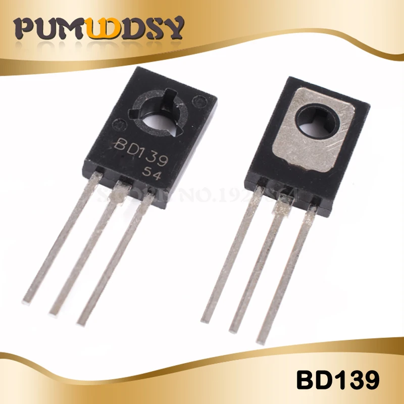 100 шт. BD139 TO126 TO-126 NPN регулятор напряжения IC
