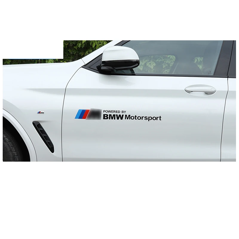 

Lsrtw2017 Reflective material car body decorative sticker for bmw x1 x3 x4 x5 x6 x7