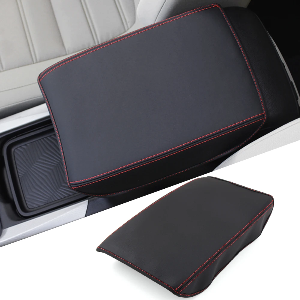 High Quality pu leather Armrest box Cover Protective sleeve Protective