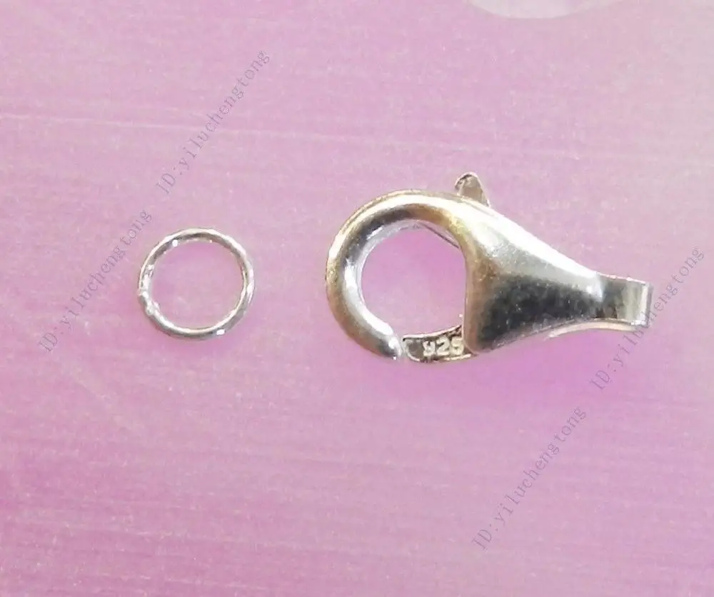 

FREE SHIPPING>> Sterling Silver Lobster Clasp Crab Claw For necklace bracelet jewelry making