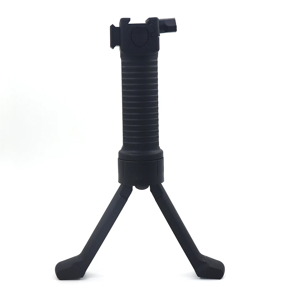 

Nylon Material Plastic Military Tactical Fore Grip Bipod Pod Picattinny Weaver Rail Rifle Foregrip For Paintball Shooting New