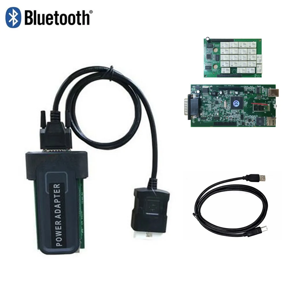 

With Bluetooth USB 2016.0 Newest Software TCS Cdp Pro Plus Auto Scanner Obd Obd2 Scan For Car Truck Diagnostic Tool