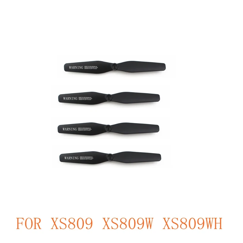 

4pcs Propeller For Visuo Xs809 Xs809w Xs809hw Rc Quadcopter Propellers Spare Parts Blade Parts Rc Drones Helicopter Blade Parts