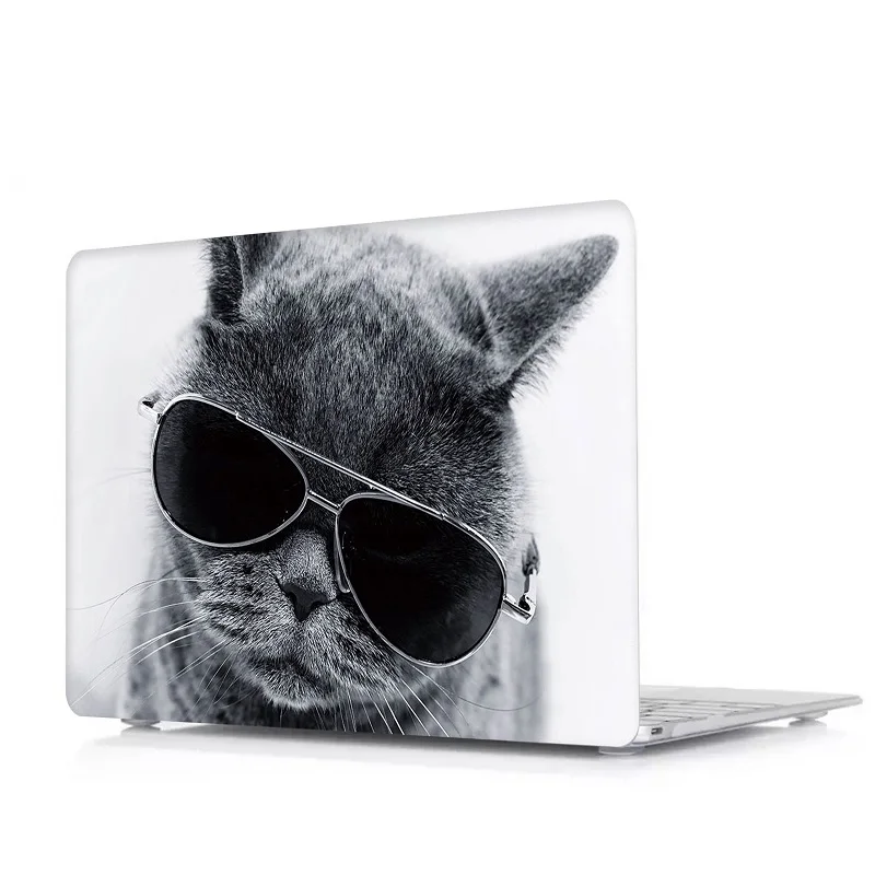 Чехол для ноутбука с мраморным принтом для MacBook Air retina Pro 11 12 13 15 для Mac Book New Pro 13 15 New Air 13,3+ с сенсорной панелью