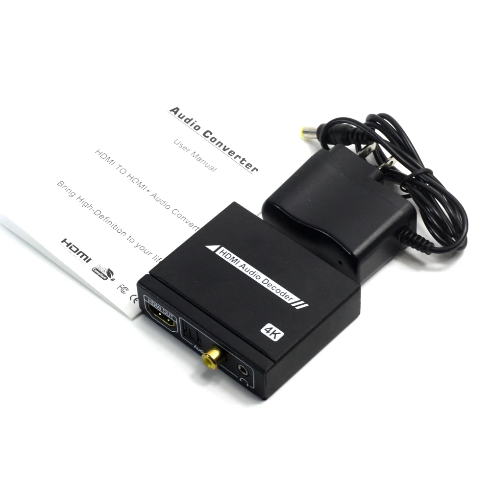 AIXXCO HDMI аудио декодер сплиттер SPDIF + стерео поддерживает полный HD1080p для ТВ ноутбук