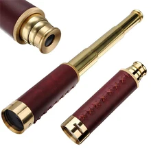 Monocular 25x30 Night Vision HD Professional Portable telescope Captain monocular caribbean pirates Nautical Brass Spyglass Monocular 25x30 Night Vision HD Professional Portable telescope Captain monocular caribbean pirates Nautical Brass Spyglass