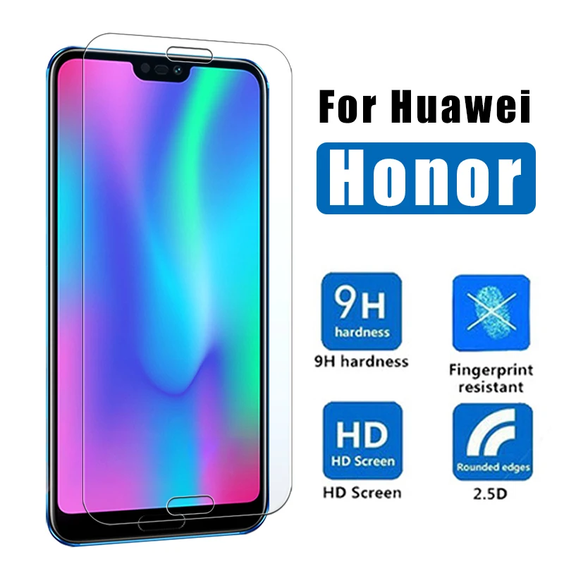 Защитное стекло для Honor 10 Huawei 9 8 7 Lite на экран протектор 7X закаленное Honor10 H пленка |