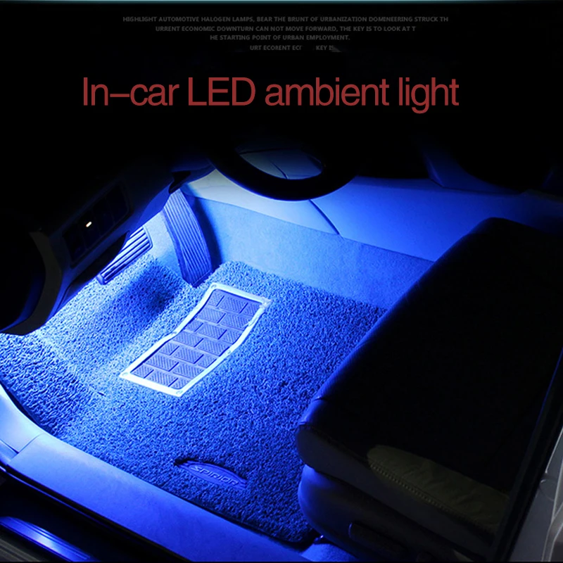 4Pcs/set 48 LED Strip Atmosphere Lamp Car Ambient Light Auto 2Pcs/seInterior Decor Decoration Lighting with Remote Music Control 4Pcs/set 48 LED Strip Atmosphere Lamp Car Ambient Light Auto 2Pcs/seInterior Decor Decoration Lighting with Remote Music Control