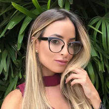 Женские Browline дизайнерские оптические очки по рецепту ацетатные оправа Очки для больших оправ очки оправа модные стили 92163