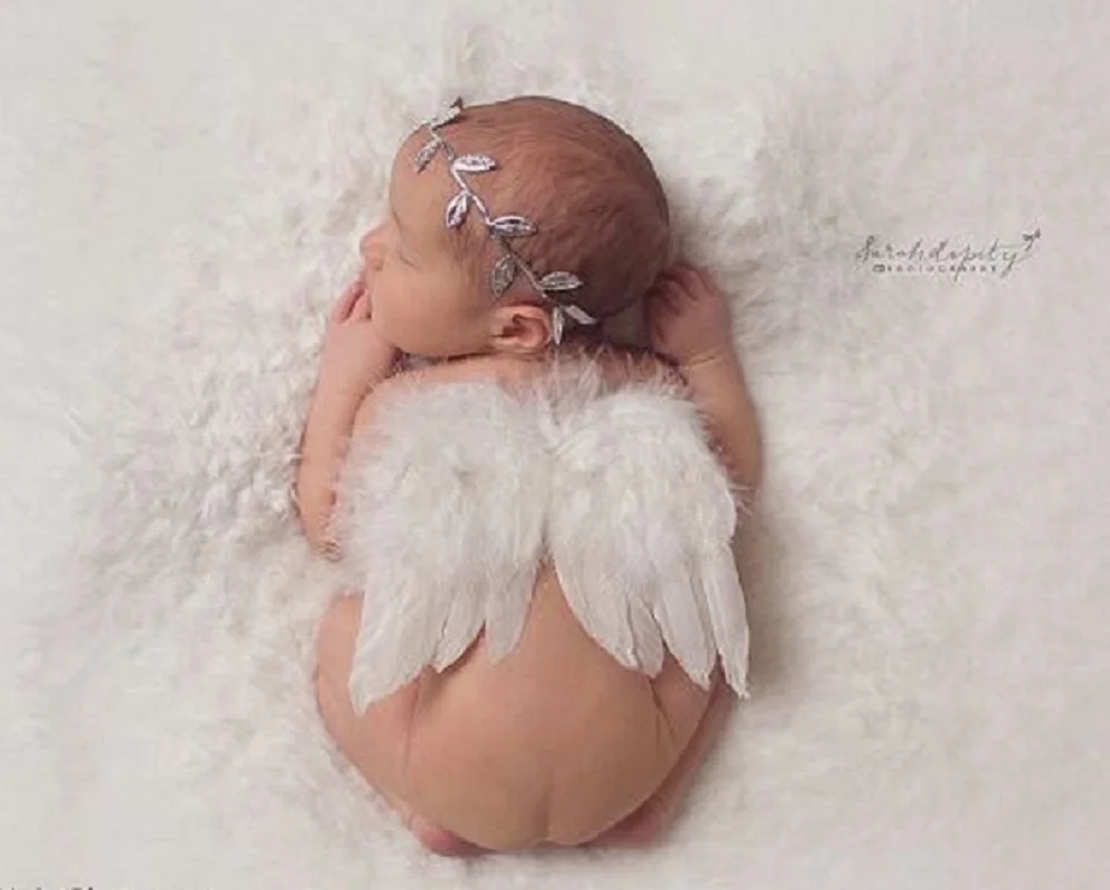 

Born Cute Photography Costume Accessoire Props Photography Baby Wings New Photographie Props Angle