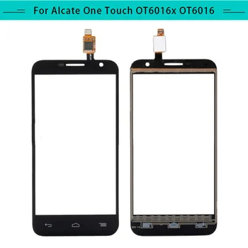 

5pcs Touch Panel For Alcatel OneTouch Idol2 6016A OT6016D OT6016E Touch Screen Glass Digitizer Sensor Replacement