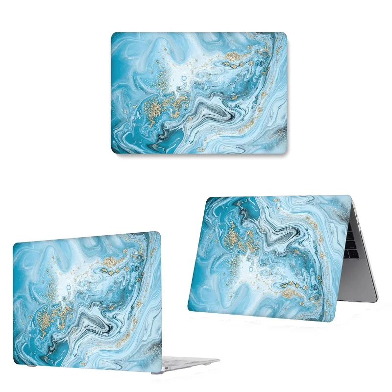 Чехол для ноутбука с мраморным узором для Apple Macbook Air 13,3 Pro retina Touch Bar 11 12 13 15 дюймов Модель: A2159 A1932 A1990