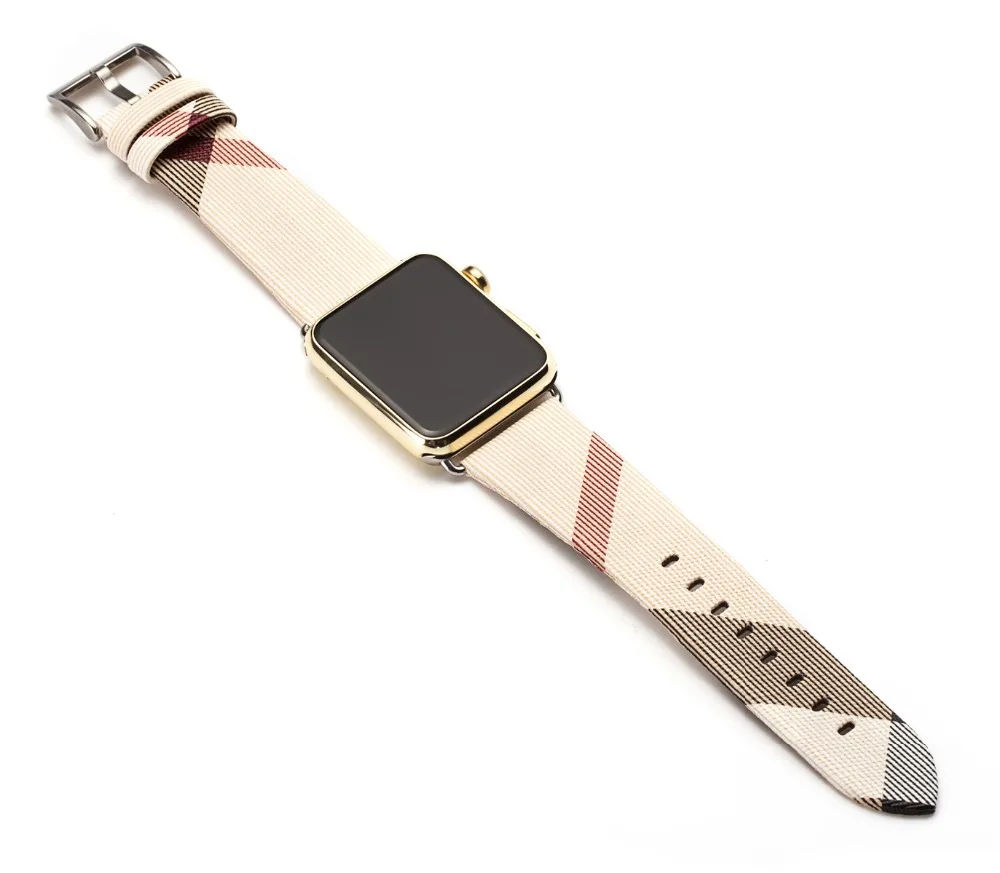 Кожаный ремешок для часов Apple Watch 5 4 черный серебристый металлический разъем