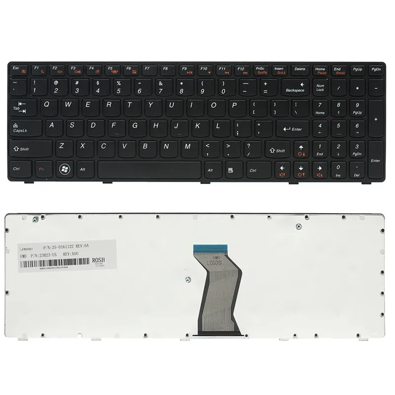 Для ноутбука клавиатура для lenovo для IBM IdeaPad P580 P585 G580 G580A G585 Z580 Z585 N580 Нетбуки для Macbook Тетрадь