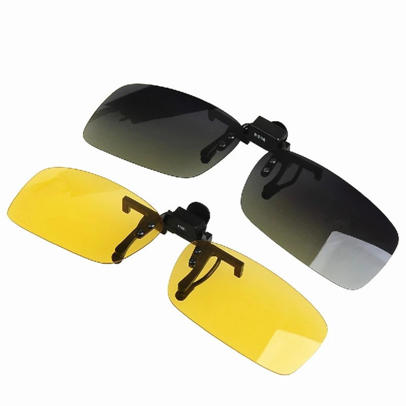 High Quality Flip Up UV400 Clip On Sunglasses Sports Driving font b Night b font font