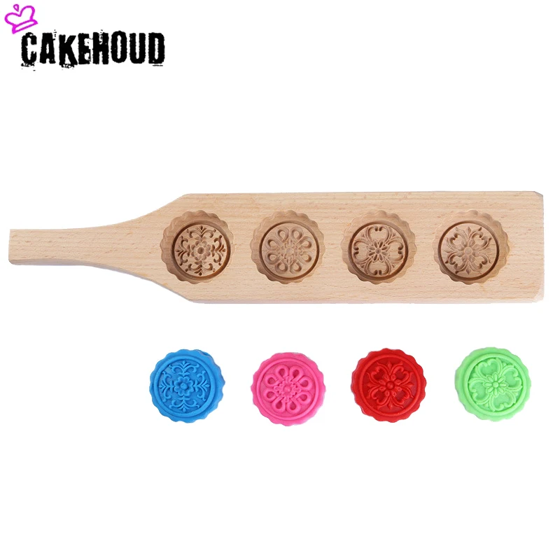CAKEHOUD High Quality Home Wooden Moon Cake Mung Bean Cake