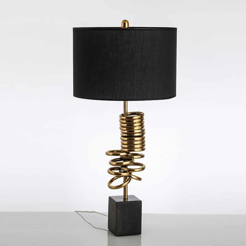 Metal Rings Table Lamp  2