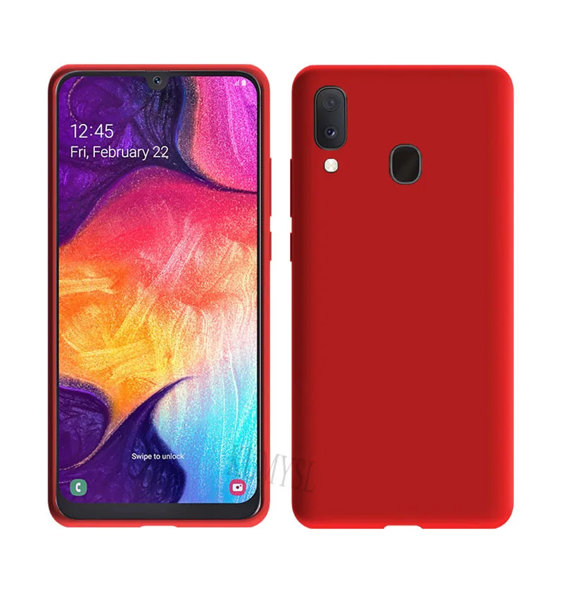 Для samsung Galaxy S10 5G S10 Plus Note 10 Pro A9 A10 A20 A30 A40 A50 A70 A20E чехол Жидкая силиконовая защитная задняя крышка