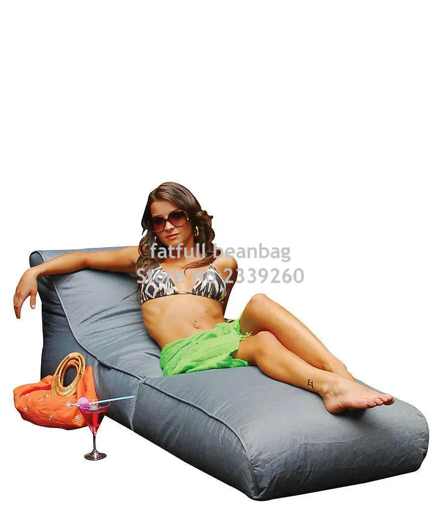 

COVER ONLY,no filler Outdoor garden beach chair,waterproof beanbag sofa seat, home patio furniture,portable fold bean bag sack