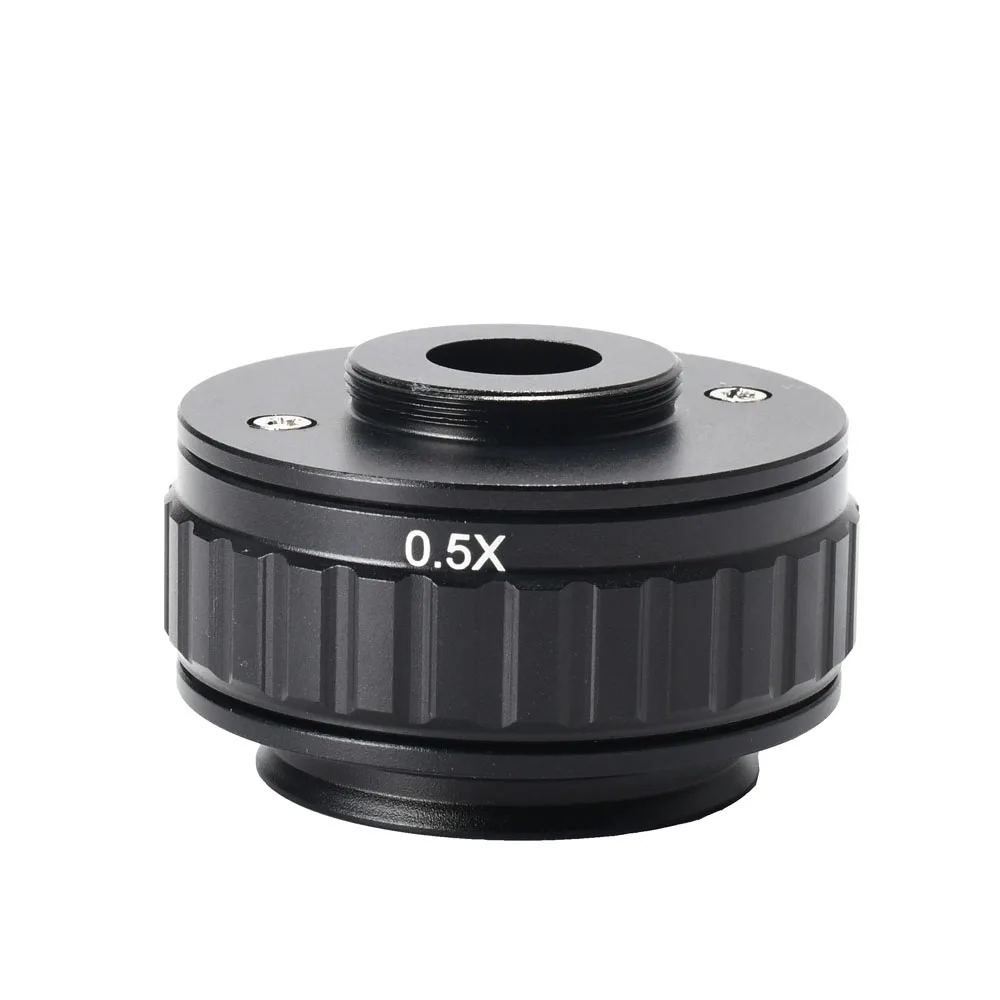1X 0.35X 0.5X C-mount адаптер объектива фокусировка Регулируемая Установка камеры Крепление Адаптер для нового типа Тринокулярный Стерео микроскоп