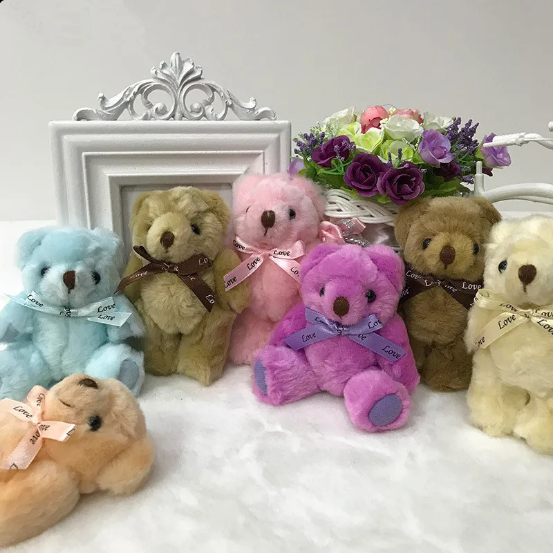 small jointed teddy bears