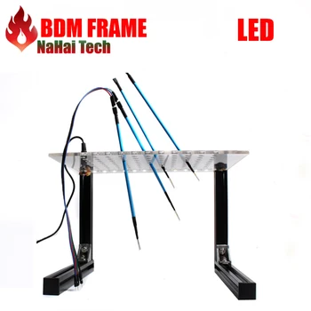 

BDM FRAME LED ECU Programming Adapter 4pcs Probe Pens Full Set BDM For KESS KTAG FGTECH LED Light Mesh Assistant