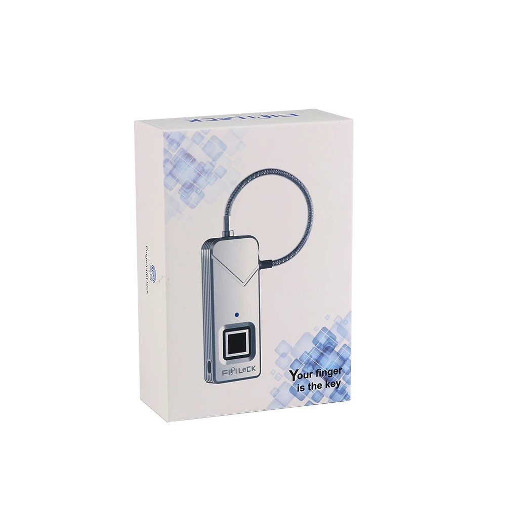 1 s чтобы разблокировать замок отпечатков пальцев металлический