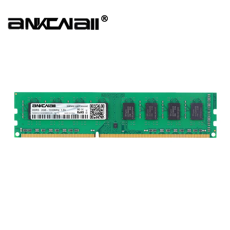 Память DIMM для настольного ПК DDR3 2 ГБ/4 ГБ/8 ГБ ОЗУ 1333 МГц PC3 10600U 240 контактов системы
