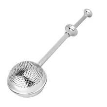 Telescopic seasoning ball bag soup ball tea bag tea leak tea filter tea bag stainless steel tea filter