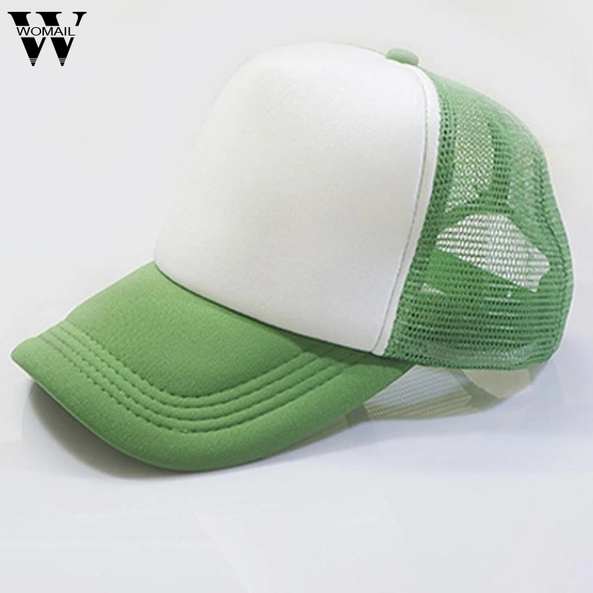 

Summer Adult Mesh Baseball Cap Women Men Couple Snapback Hats Fashion Solid Color Hat Amazing 2017