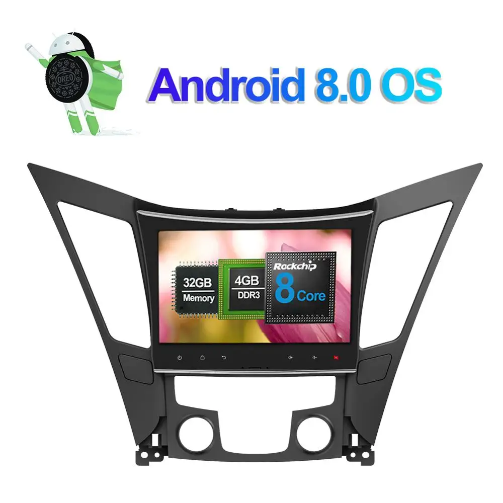 Clearance 10.1 Inch 4GB RAM Android IPS Screen Car Video Multimedia Player For Hyundai Sonata 2012 2013 2014 Car Radio Stereo Bluetooth 3