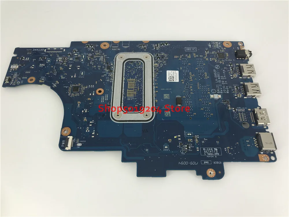 low cost  CN-057K0H 057K0H 57K0H BAL21 LA-D802P FOR DELL Inspiron 15 5567 5767 Laptop Motherboard With I3-710