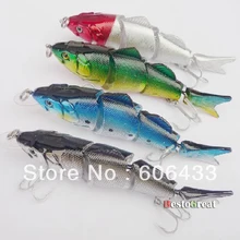 4 шт. рыболовные приманки VIB Mimmow Crankbaits Lurer Crank Baits Дайвинг 13 см/27 г