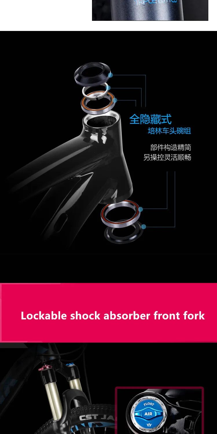 Best New Brand Mountain Bike 15/17 Inch Aluminum Alloy Frame Shiman0 27 Speed M315 Hydraulic Disc Brake Mtb Bicycle Outdoor Bicicleta 4 Best New Brand Mountain Bike 15/17 Inch Aluminum Alloy Frame Shiman0 27 Speed M315 Hydraulic Disc Brake Mtb Bicycle Outdoor Bicicleta 4